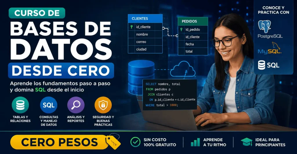 Curso de bases de datos desde cero